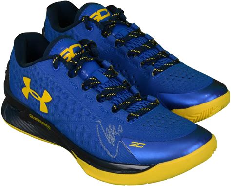 curry blue and yellow shoes